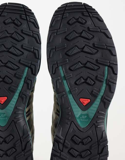 Salomon XA PRO 3D Sneaker in Silber-Salbei und Bistrogrün, 5 von 5
