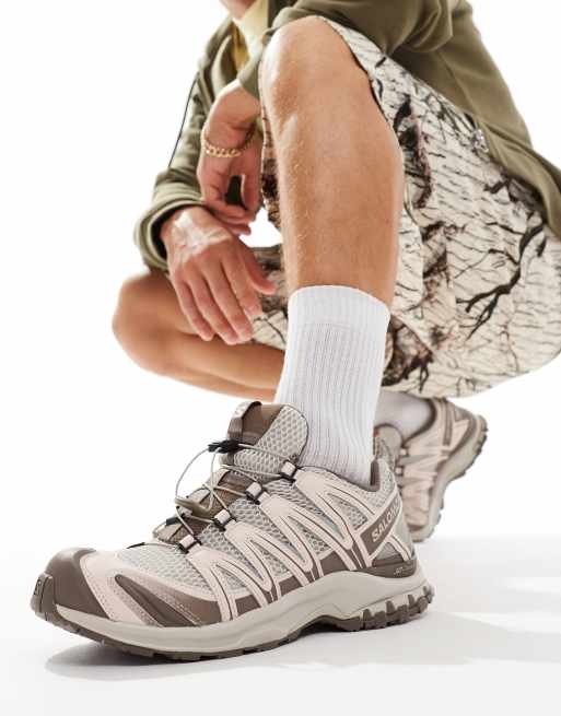 Salomon - XA Pro 3D - Sneakers i beige/brun, 3 af 5