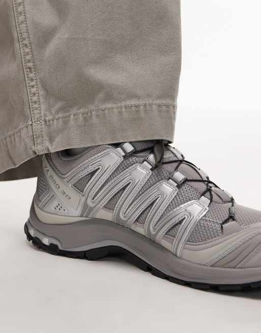 Salomon - XA Pro 3D - Sneakers in aluminium grijs en maansteen, 4 van 5