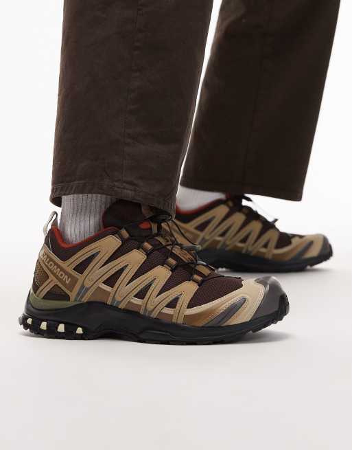 Salomon - XA Pro 3D - Sneakers in zwart en bruin, 2 van 5