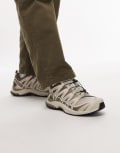 [Salomon] Salomon XA Pro 3D trainers in stone and almond milk-Neutral 42 2/3 STONE