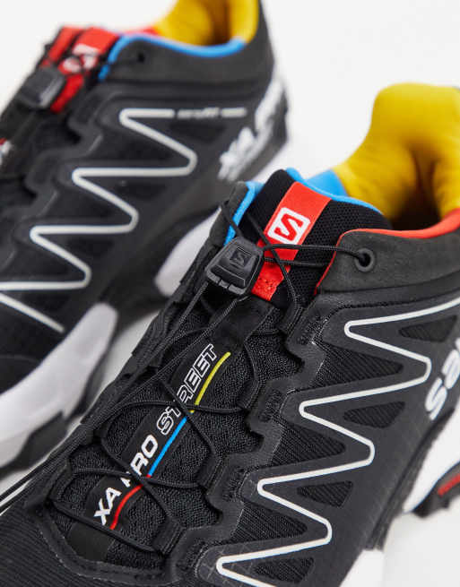 Salomon – XA Pro Street – Czarne buty sportowe unisex, 3 z 4