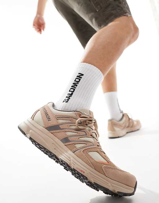 Salomon XMN-4 suede trainers in cement | ASOS Salomon XMN-4 suede trainers in cement | ASOS