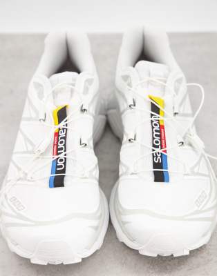 white salomon trainers