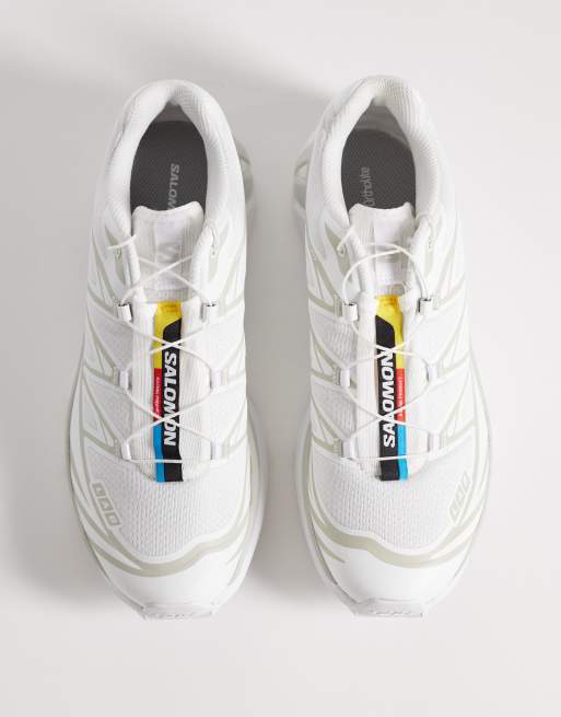 Salomon - XT-6 - Baskets unisexes - Blanc et pierre de lune, 3 de 5