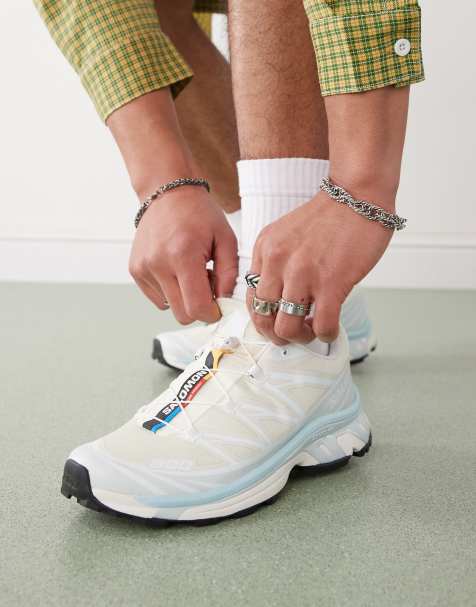 Salomon – XT-6 – Biało-niebieskie buty sportowe - view 1