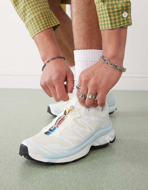 Salomon – XT-6 – Biało-niebieskie buty sportowe