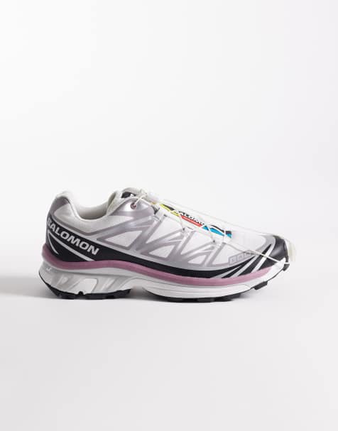 Salomon – XT-6 – Buty sportowe unisex w kolorze białym i szaroróżowym - view 1
