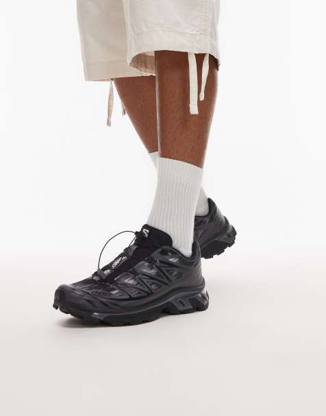 Salomon XT-6 Camo trainers in black and grey - view 1