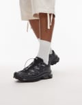 [Salomon] Salomon XT-6 Camo trainers in black and grey 37 1/3 BLACK