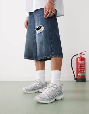 Salomon - XT-6 Expanse - Baskets - Argenté et bleu