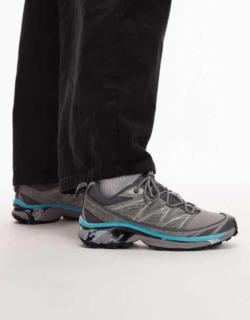 Salomon XT-6 Expanse Concrete sneakers i castlerock og blue curacao, 2 af 5