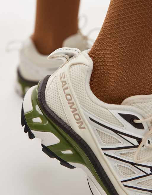 Salomon XT-6 Expanse Sneakers bianche e verdi ASOS
