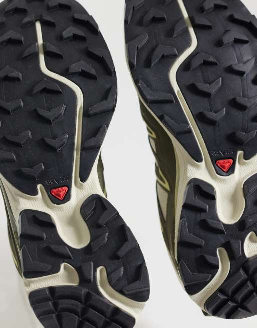 Salomon XT-6 Expanse - Sneakers in amandelmelk en olijfgroen, 5 van 5