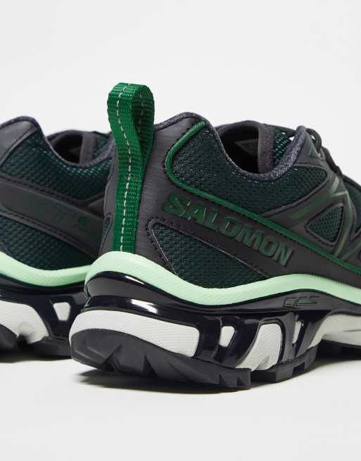 Salomon XT-6 Expanse unisex trainers in eden black and metal