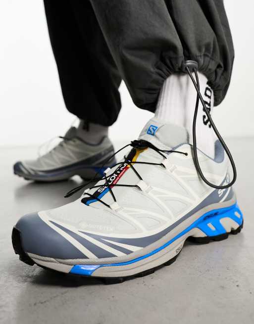 Salomon – XT-6 Goretex – Unisex – Metallgrå och ljusgrå träningsskor, 3 av 4