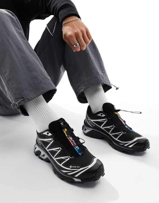 Salomon XT 6 GTX sneakers in black ASOS