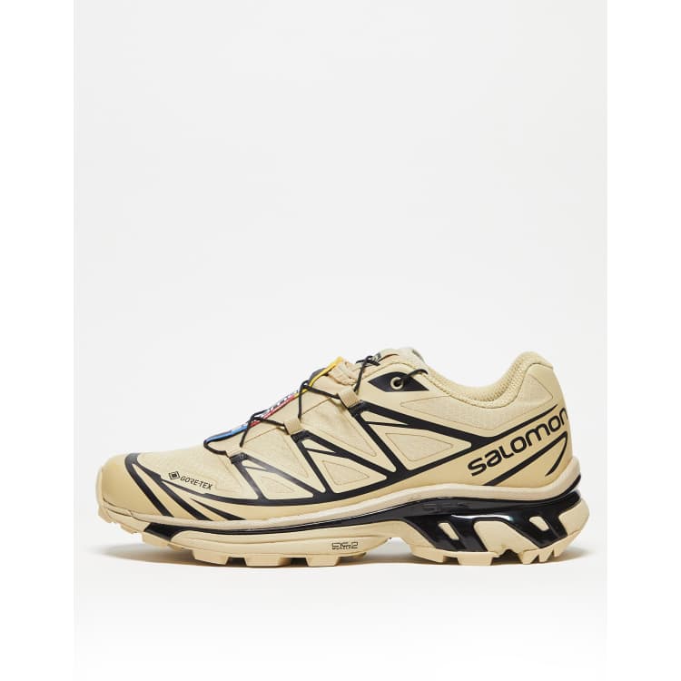 Salomon XT-6 GTX trainers in safari | ASOS