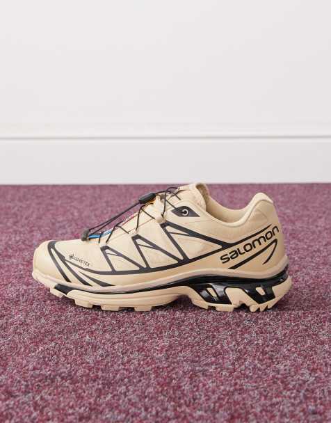 Salomon - XT-6 GTX - Uniseks sneakers in safari en zwart - view 1