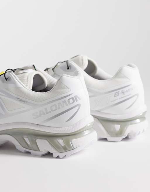 Salomon XT-6 GTX unisex sneakers in white and silver, 2 of 5