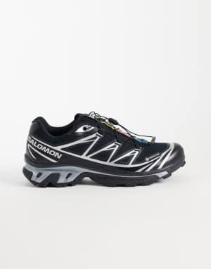 Salomon XT-6 GTX unisex trainers in black