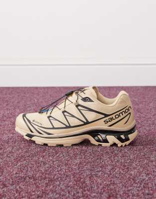  XT-6 GTX unisex trainers in safari and black