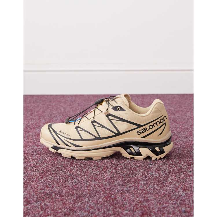 Salomon XT-6 GTX unisex trainers in safari | ASOS
