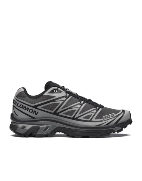 Salomon - XT-6 Nocturne Vision - Sneakers nere e argentate - view 1