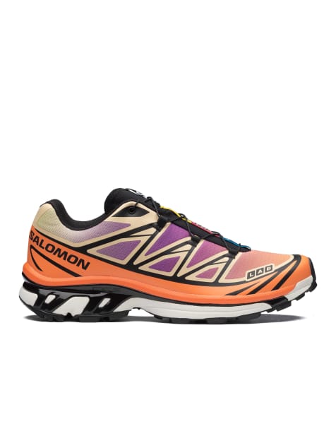 Salomon - XT-6 - Orange/multifarvede sneakers - view 1