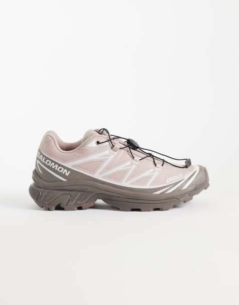 Salomon XT-6 Protective trainers in shadow grey and lilac ash - view 1