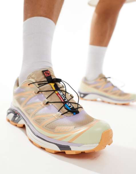 Salomon - XT-6 Skyline - Sneakers color pepe bianco - view 1