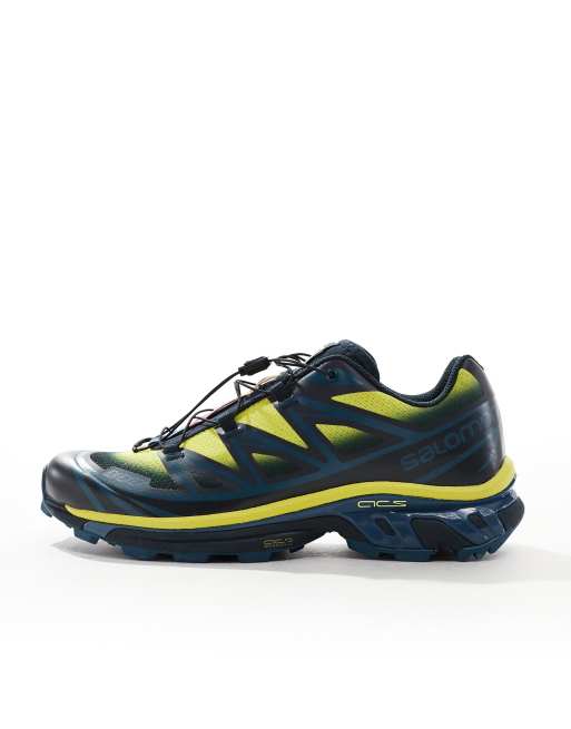 Salomon XT-6 Skyline trainers in grey, 2 of 5