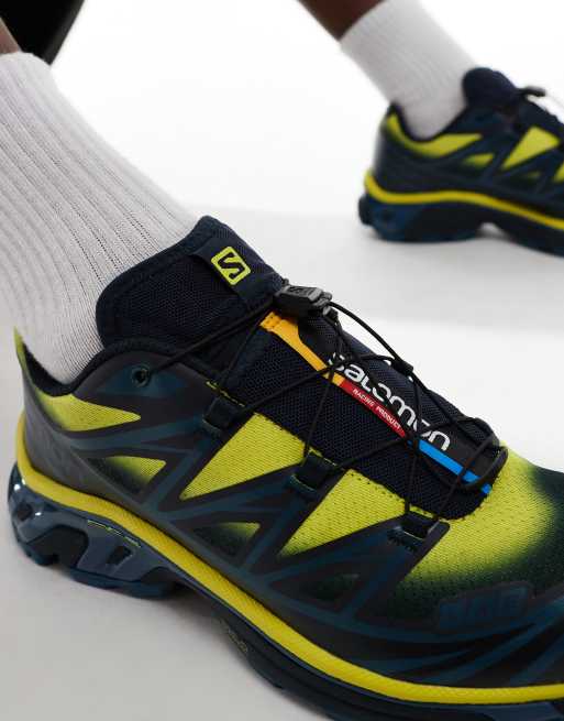 Salomon XT-6 Skyline trainers in grey, 4 of 5
