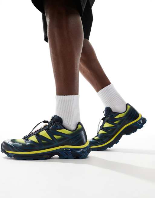 Salomon XT-6 Skyline trainers in grey, 5 of 5