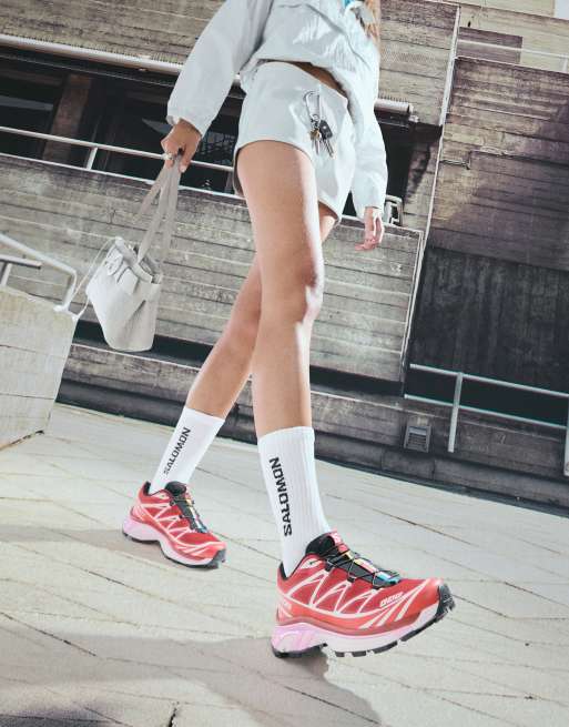 Salomon XT-6 Sneaker in Lava Falls und Icy Pink exklusiv bei ASOS, 3 von 8