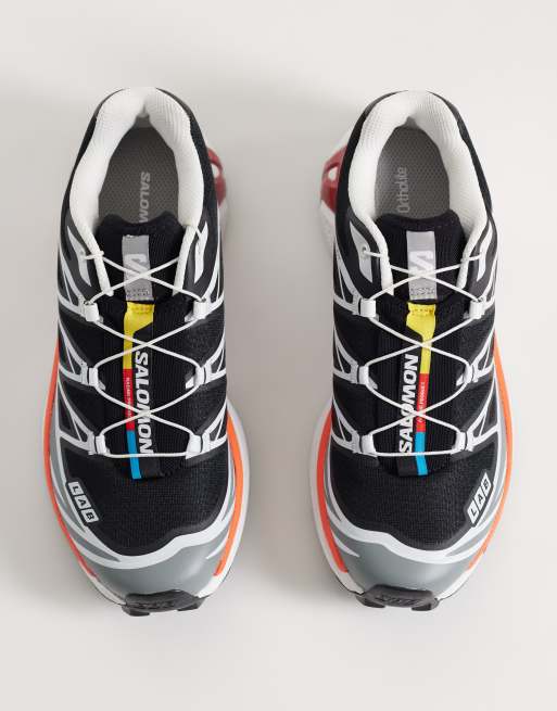 Salomon XT-6 sneakers i alloy och Lava Falls, 2 av 5