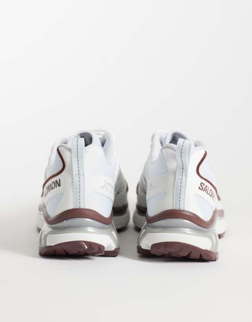 Salomon XT-6 sneakers in ancient blue e bitter chocolate, 4 di 5