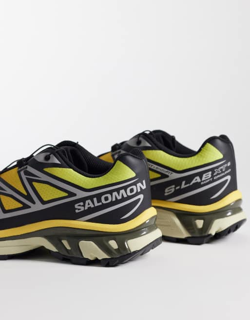 Salomon - XT-6 - Sneakers in zwart en oranje, 2 van 5