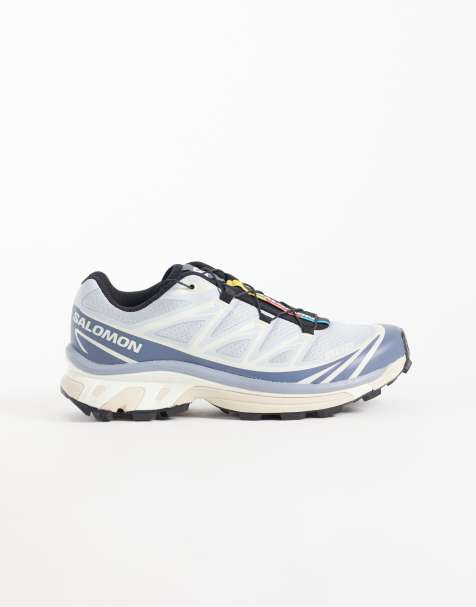 Salomon XT-6 trainers in pearl blue and vanilla ice - view 1
