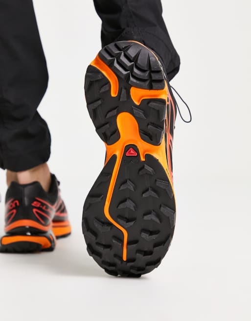 Salomon best sale boots orange