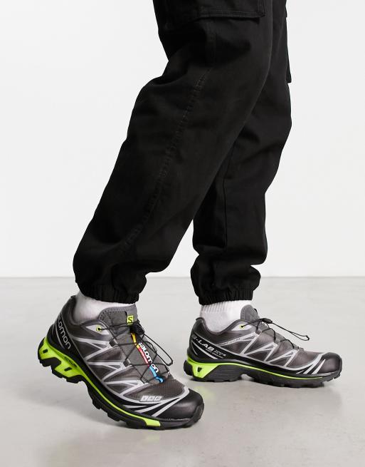 Salomon XT 6 unisex trainers in black ASOS