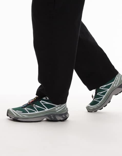 Salomon – XT-6 – Zielone buty sportowe - view 1