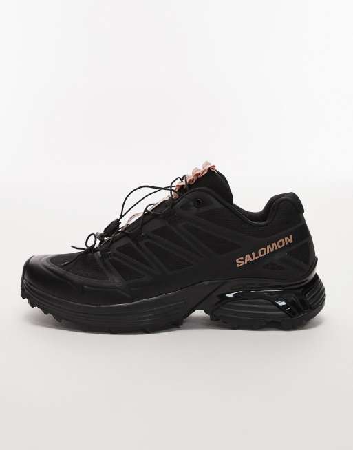 Salomon XT-Pathway 2 Satin trainers in black and mahogany rose