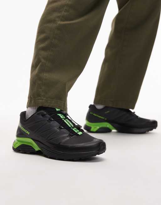 Salomon - XT-Pathway 2 - Sorte og grønne sneakers, 2 af 5