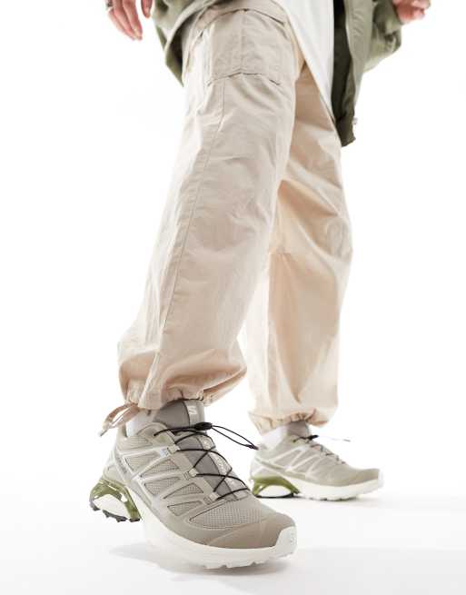 Salomon – Xt-pathway – Buty sportowe w kolorze khaki, białym i zielonym
