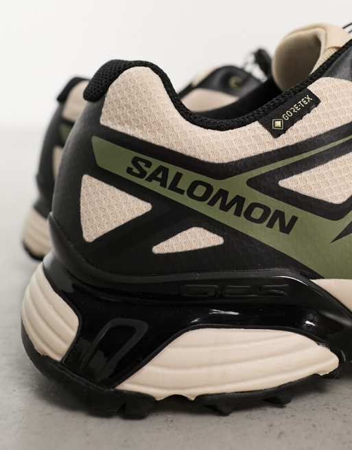 Salomon XT-Pathway Goretex trainers in khaki and beige