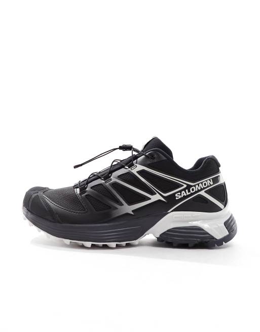 Salomon XT-Pathway trainers in black and lunar rock | ASOS