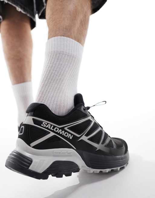 Salomon XT-Pathway trainers in black and lunar rock | ASOS