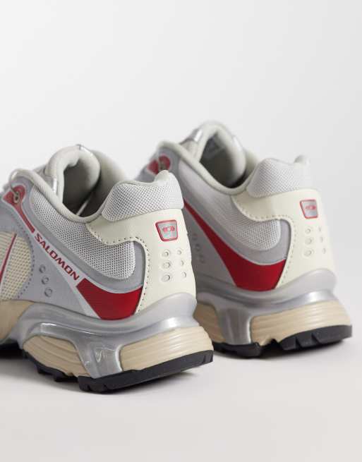 Salomon - XT-Whisper - Beige og røde sneakers, 2 af 5