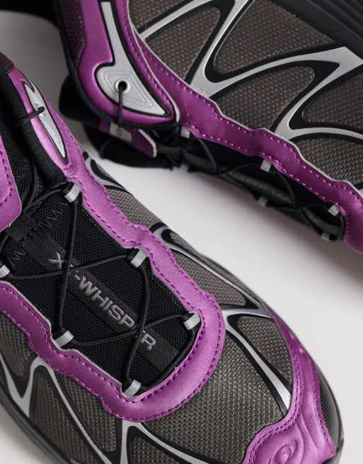 Salomon – XT-Whisper Iridescent – Sneaker in Lila, 4 von 5